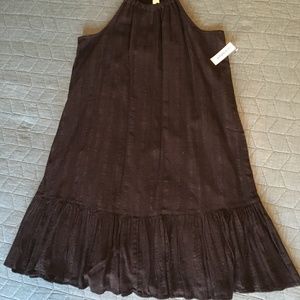 OLD NAVY Black Linen Sundress Size L